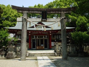 Hatamono Jinjya (the Hatamono Shrine)