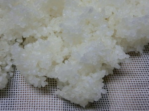 Boiled Rice for Ginjyo